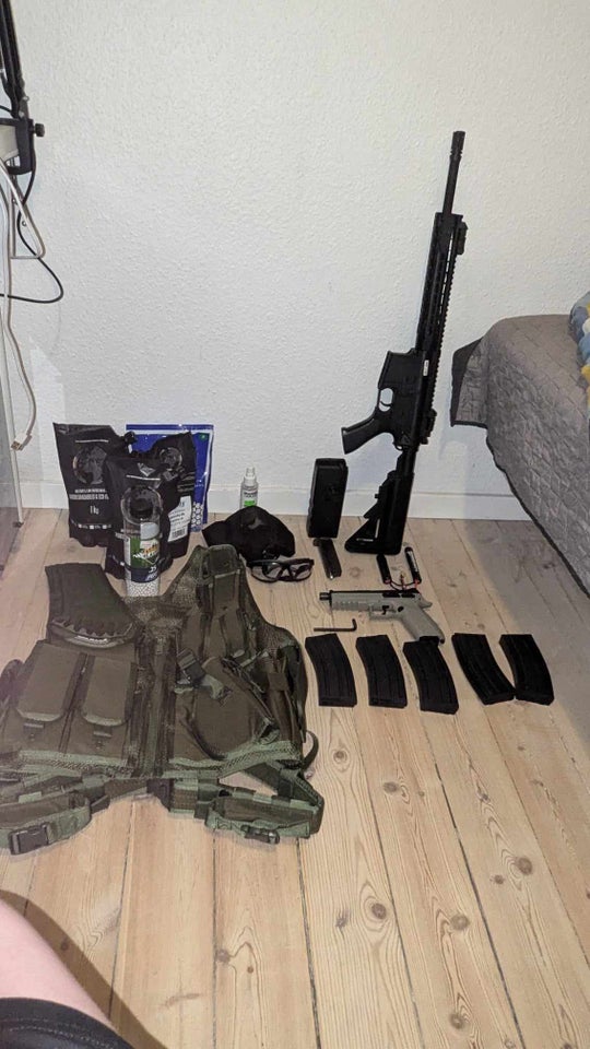 Hardball/airsoft sæt