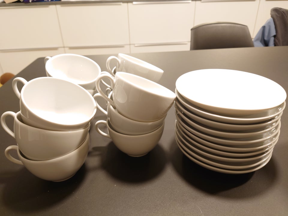 Porcelæn, Kopper og krus,