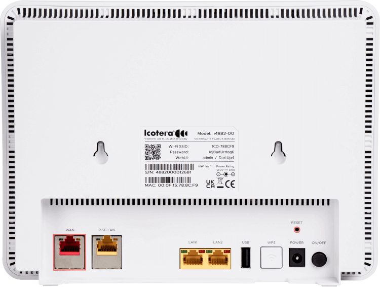 Router, wireless, Icotera