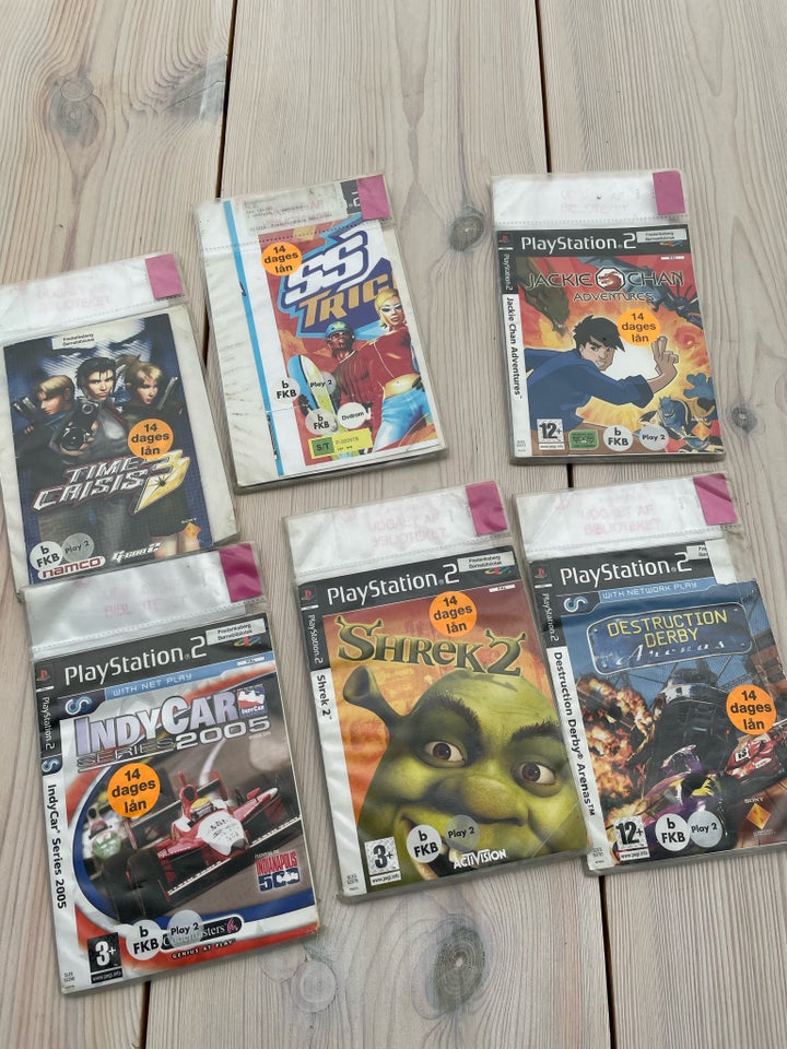 Forskellige spil til ps2 PS2