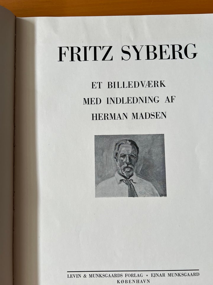 Fritz Syberg - et billedværk, emne: