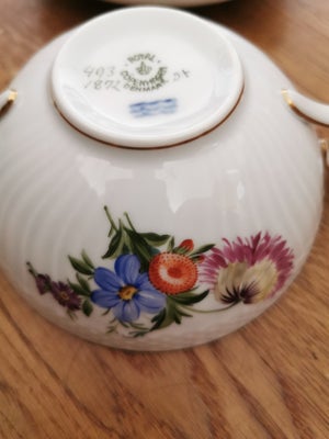 Porcelæn Bouillon kop suppekop