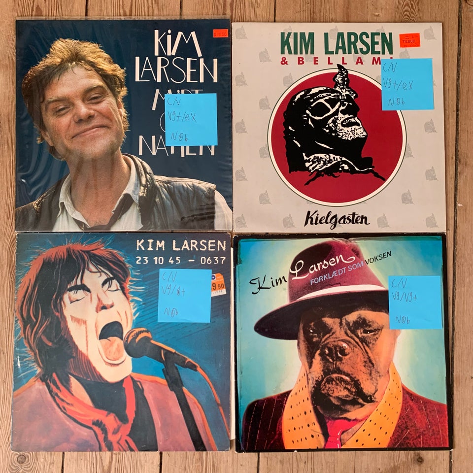 LP Kim Larsen 4 Lp’er