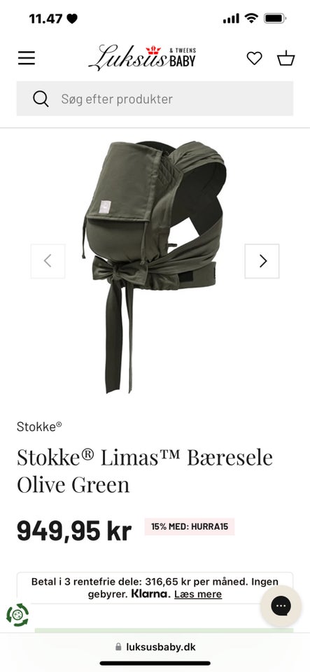 Bæresele, Stokke Limas bæresele,