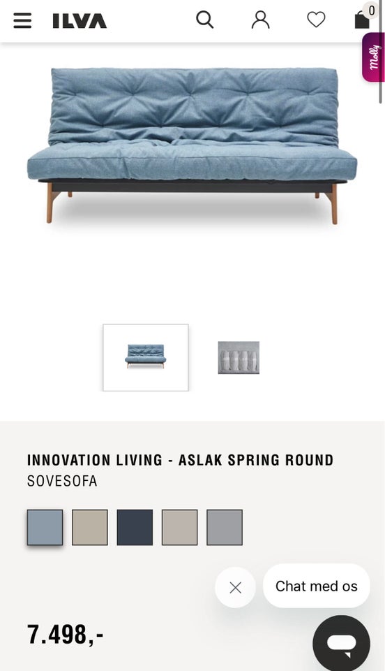 Sovesofa INNOVATION LIVING ILVA