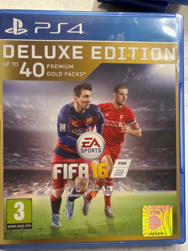 Fifa16 deluxe, PS4