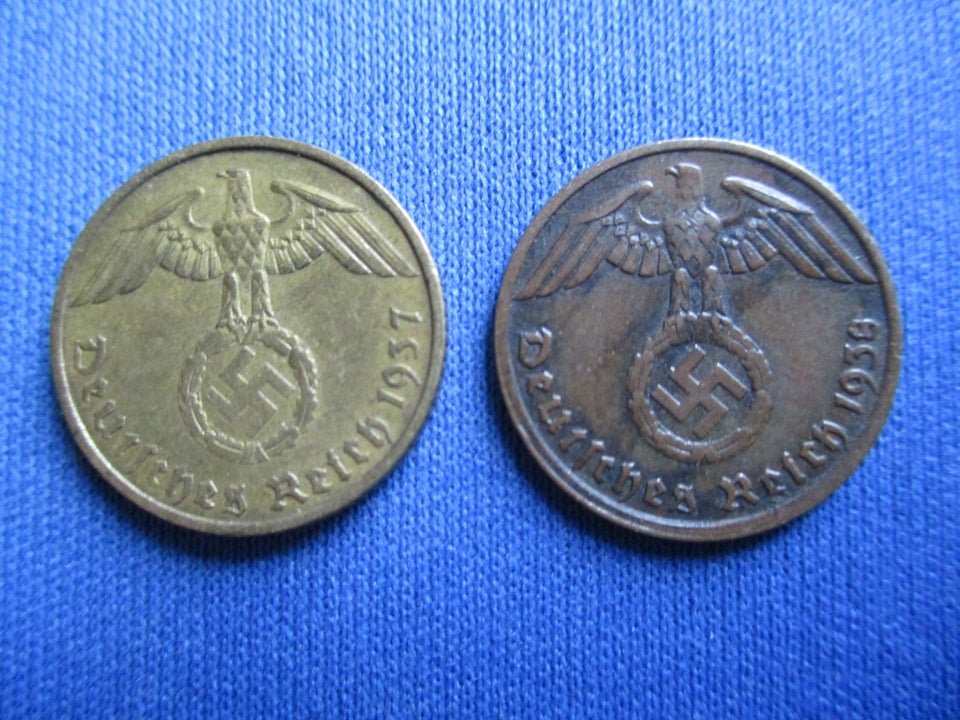 Vesteuropa, mønter, 5 pfennig