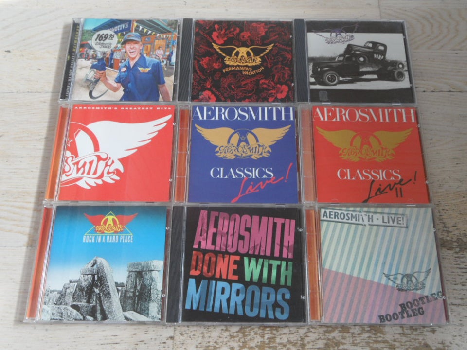 AEROSMITH: 18 CD MED AEROSMITH,