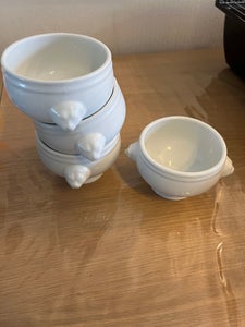 Porcelæn Suppeskåle