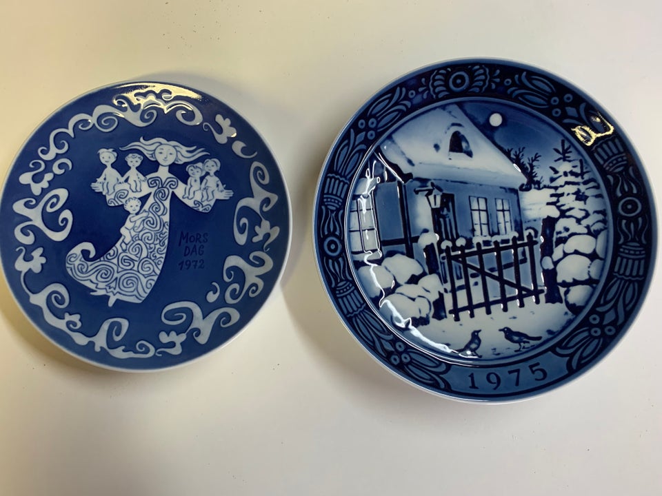 Porcelæn, platter, royal