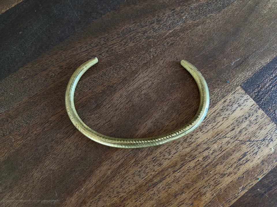 Armbånd, andet materiale, messing