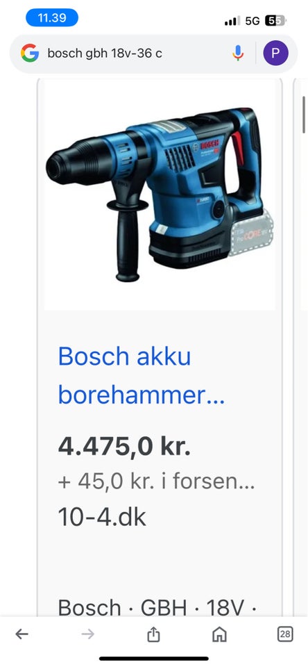 Borehammer, BOSCH