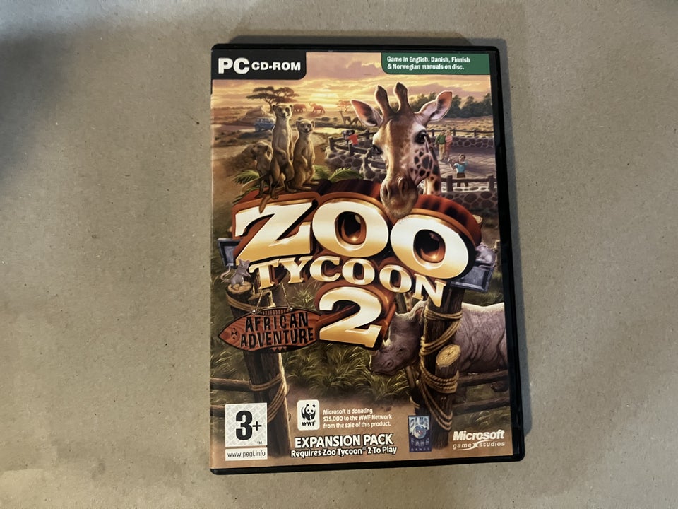 Zoo Tycoon 2, action