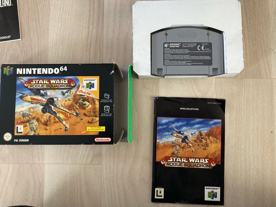 Star wars rogue squadron, N64,