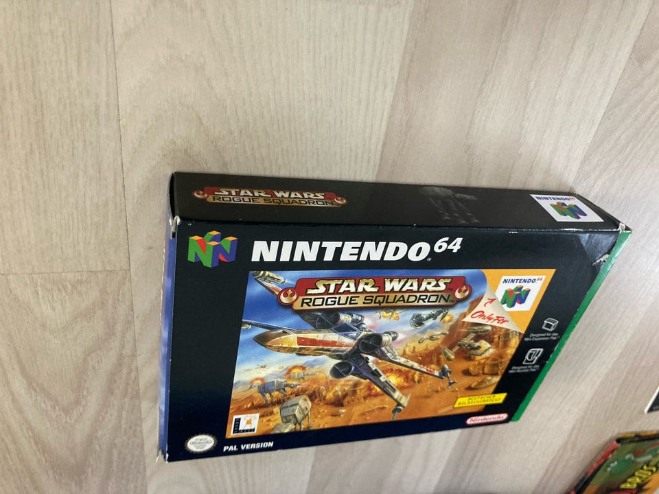 Star wars rogue squadron, N64,