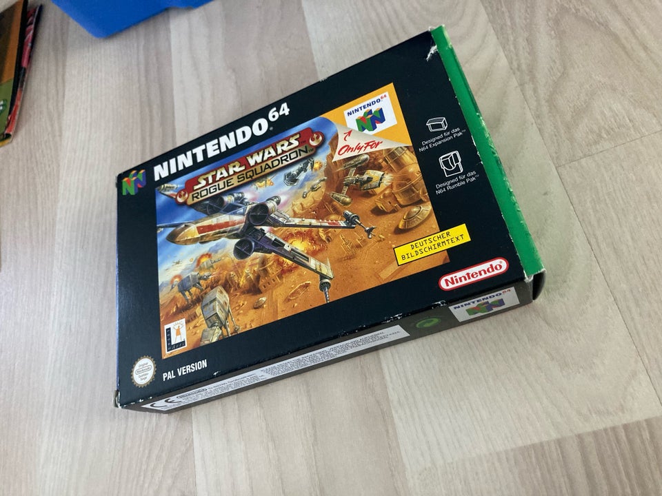 Star wars rogue squadron, N64,