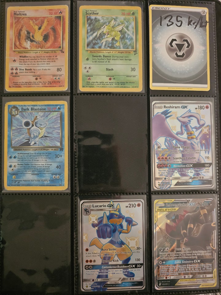 Samlekort, pokemon kort, 165 kr+