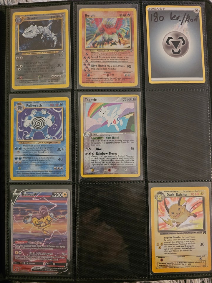 Samlekort, pokemon kort, 165 kr+