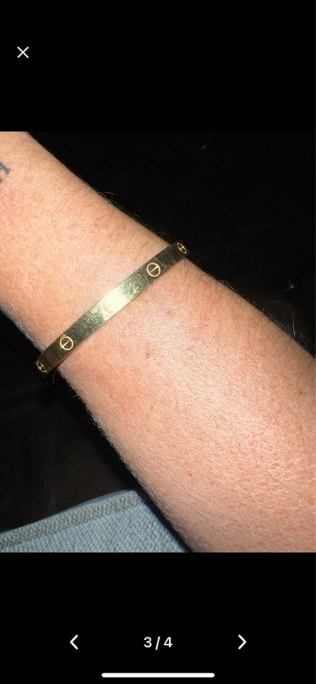 Armbånd, guld, Cartier