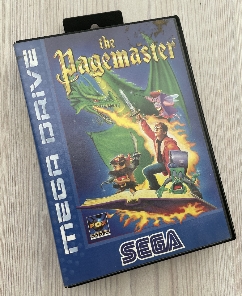 The Pagemaster SEGA Mega Drive