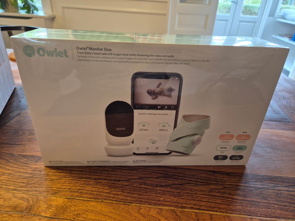 Babyalarm, Owlet monitor duo,