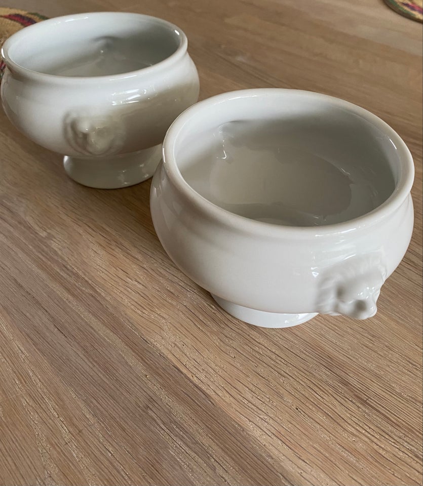 Porcelæn Suppeskål