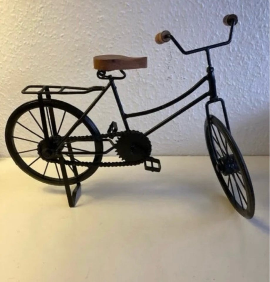 50 x 30 cm cykel i metal m kæde