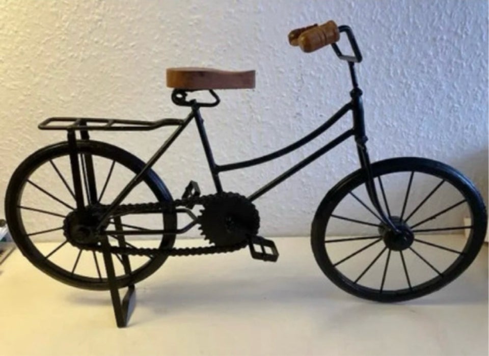 50 x 30 cm cykel i metal m kæde