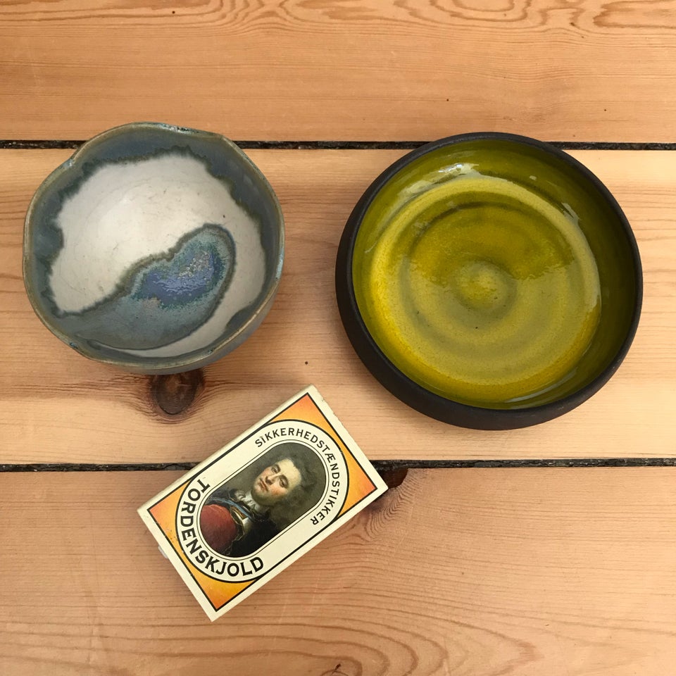 Keramik Miniature skåle  Dansk