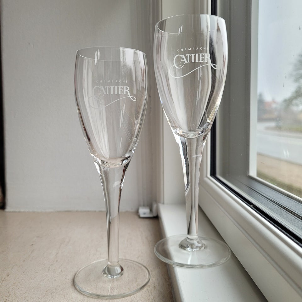 Glas Champagneglas CATTIER