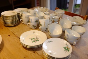 Porcelæn Komplet spisestel B&amp;G