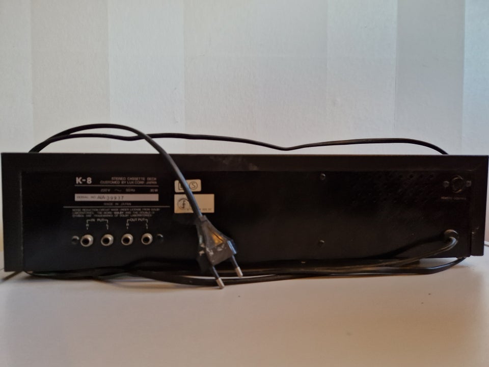 Båndoptager, Luxman, K-8