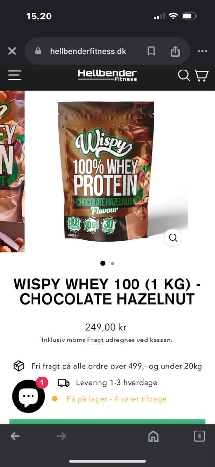 Andet, Proteinpulver og EAA, Wispy