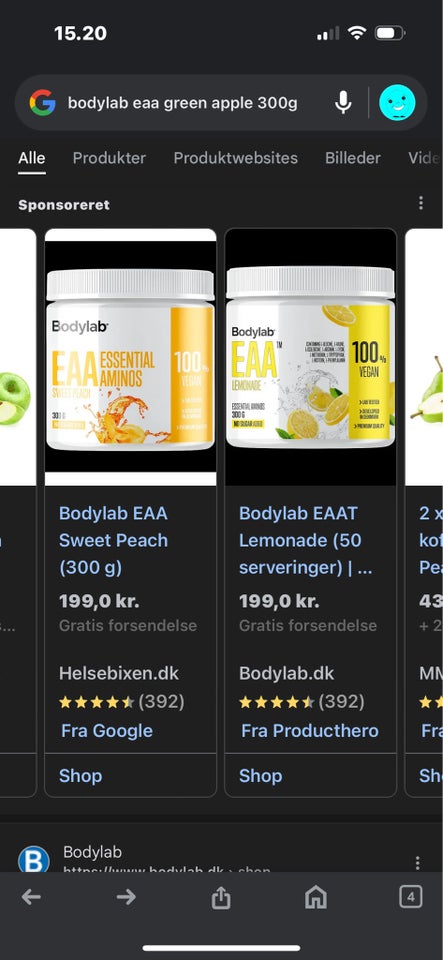 Andet, Proteinpulver og EAA, Wispy