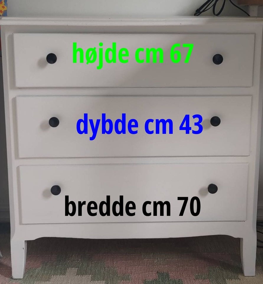 Kommode b: 70 d: 43 h: 67