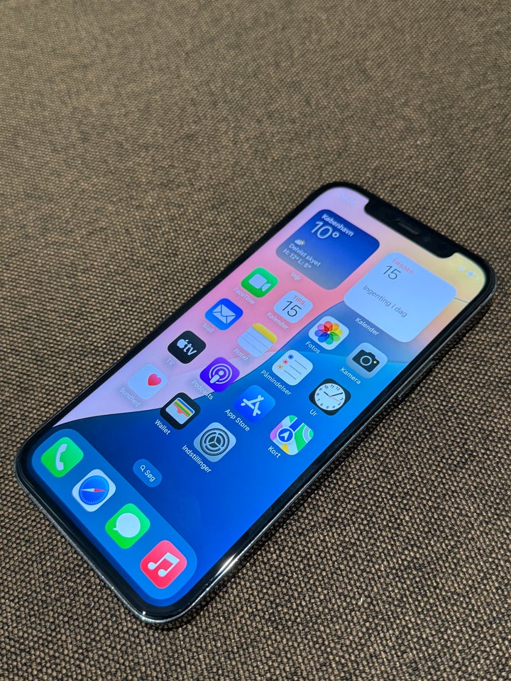 iPhone 12 Pro, 256 GB, grå