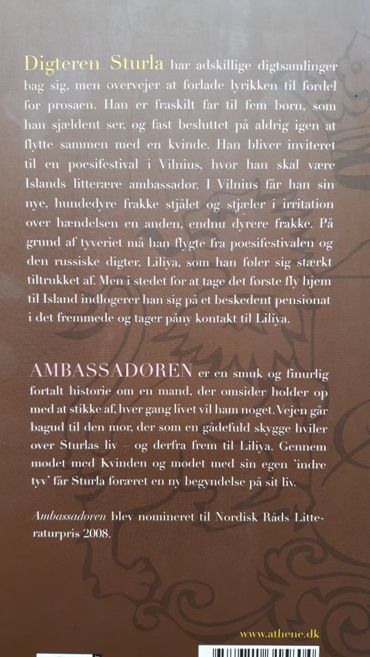 AMBASSADØREN, Bragi Ólafsson,