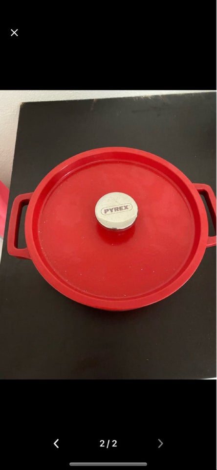 Støbejernsgryd Pyrex