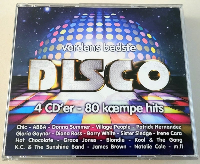 DISCO - 4CD: Verdens Bedste Disco,