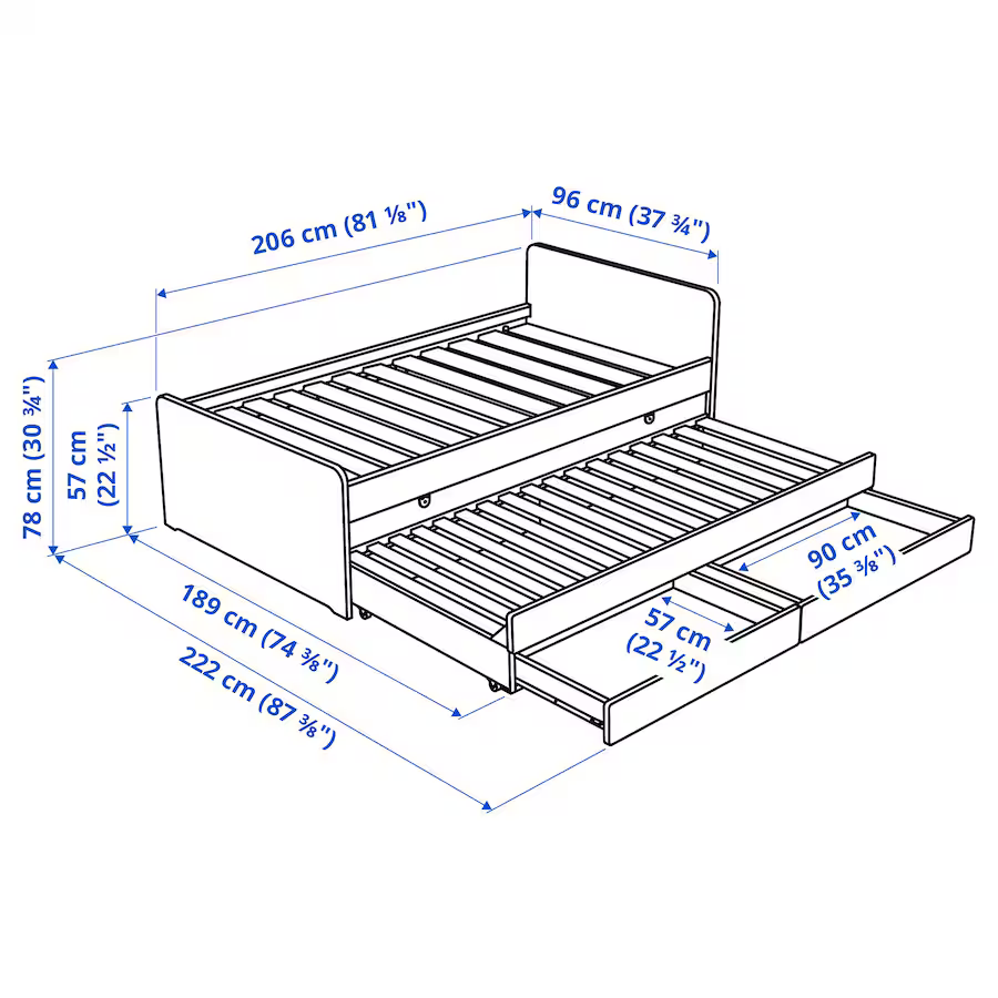 Enkeltseng, IKEA Släkt Seng