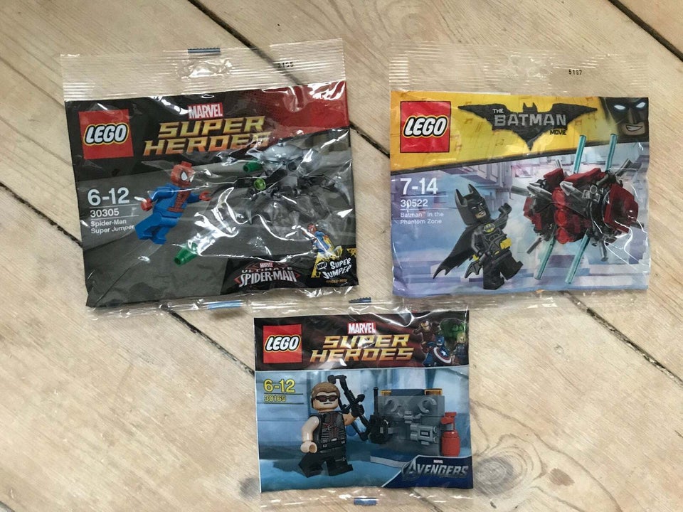 Lego andet, 30165, 30522 og 30305