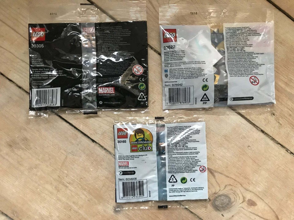 Lego andet, 30165, 30522 og 30305