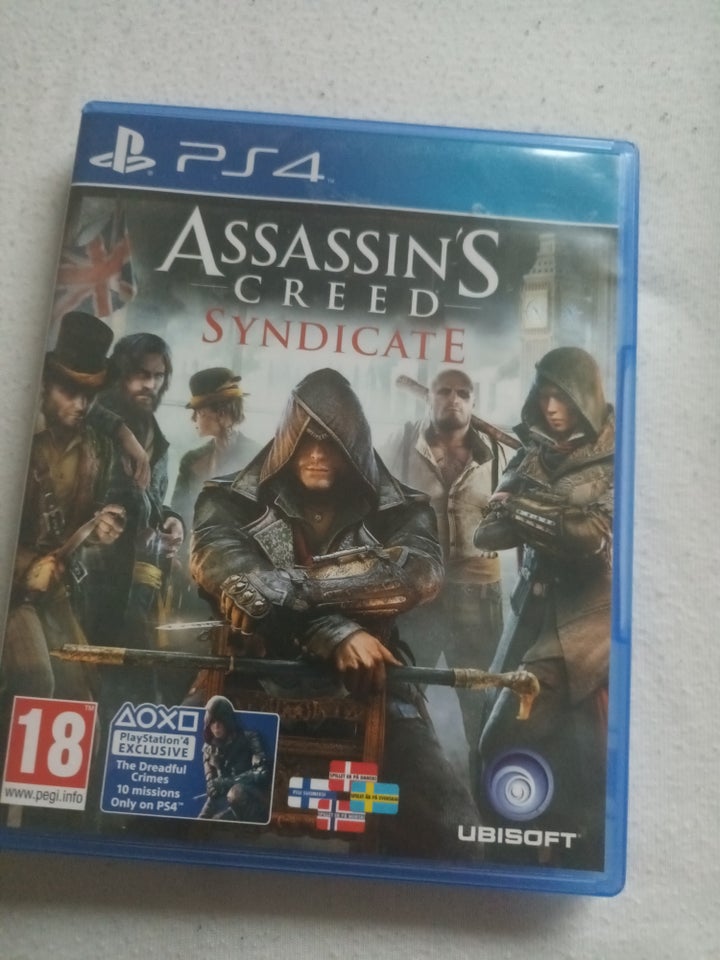 Assassins greed syndicate, PS4,