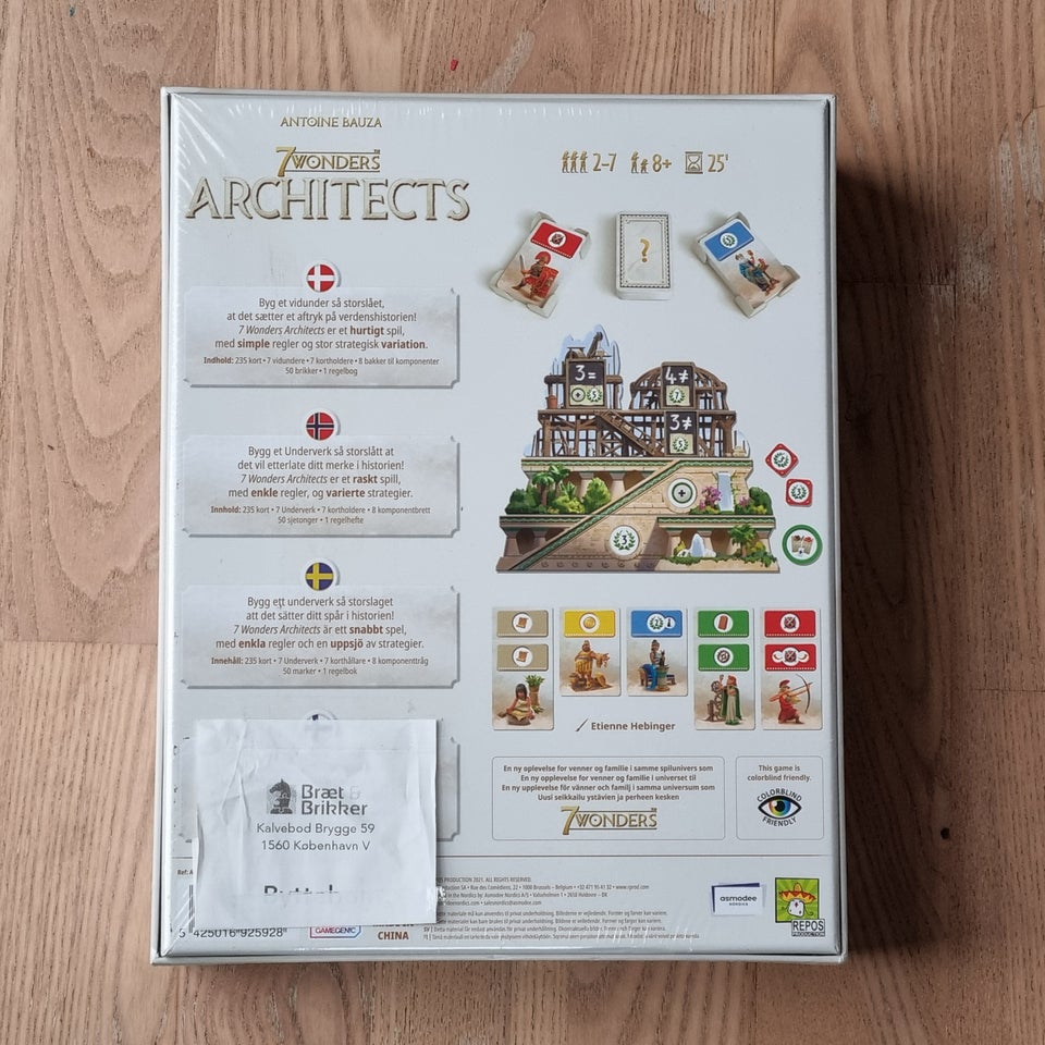 7 Wonders Architects, brætspil