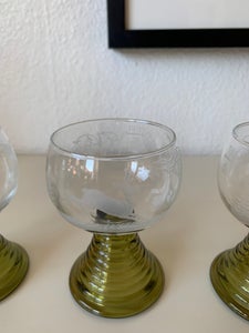 Glas Rømer vinglas