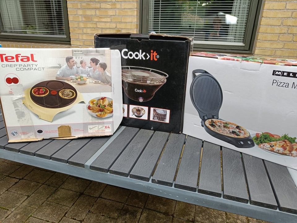 Grill elementer, Tefal, cook