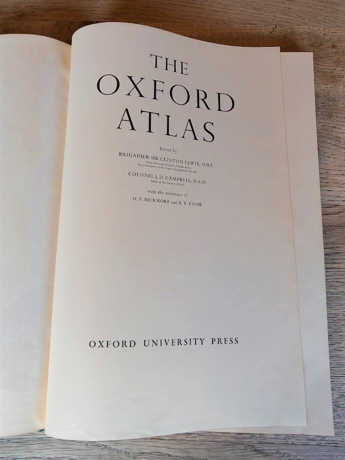 The Oxford Atlas, Verdens Atlas,