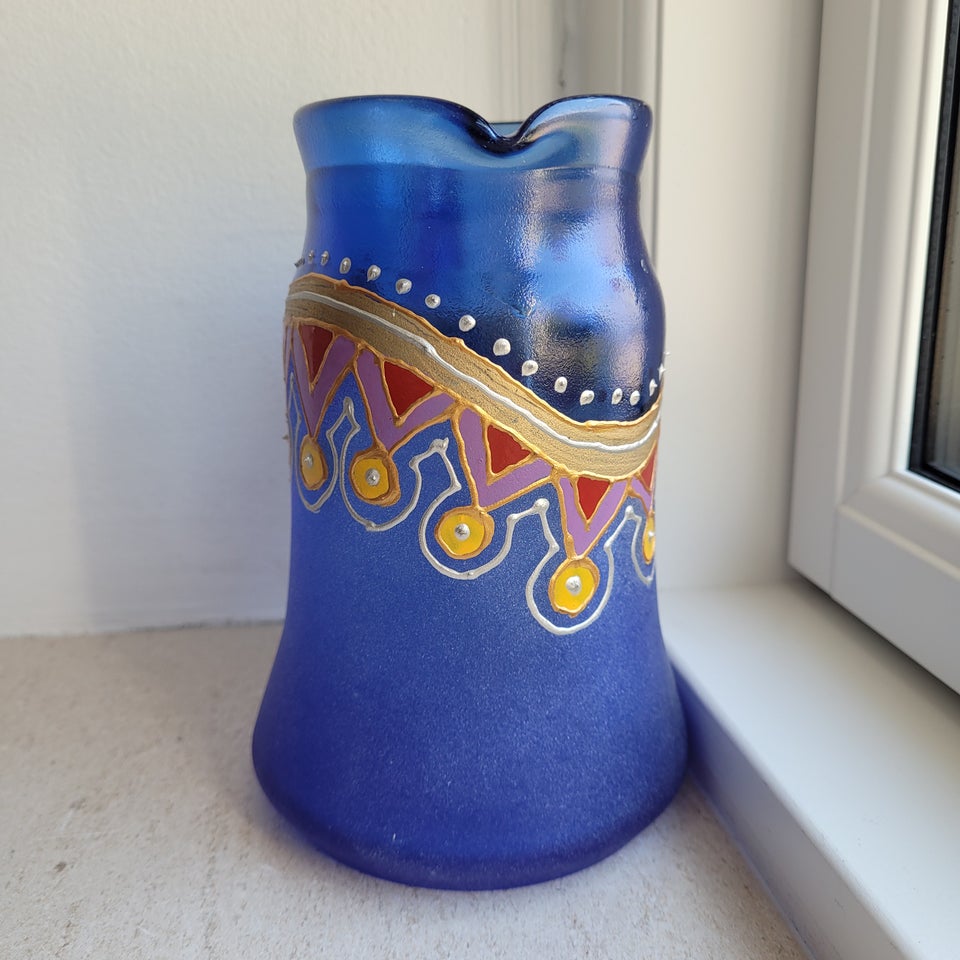 Glas Kande Skulptur Glaspuster -