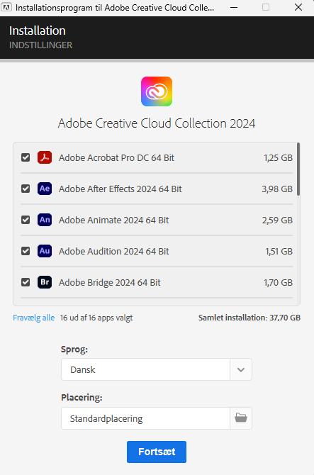 Adobe Creative Collection 2024