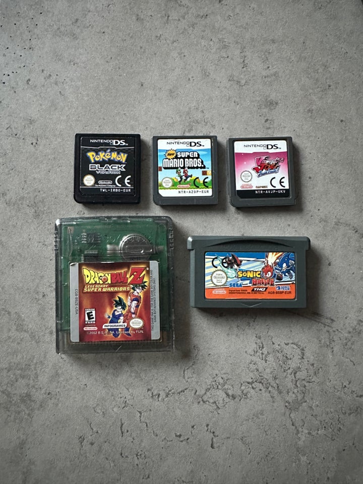 Spil til Nintendo DS og Game Boy,